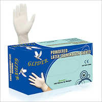 Glider Powdered Latex Gloves