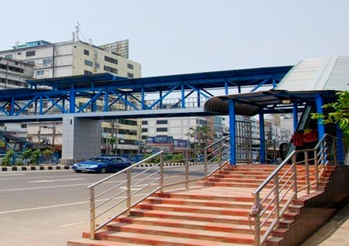 Pedestrian Overhead Bridge Metal