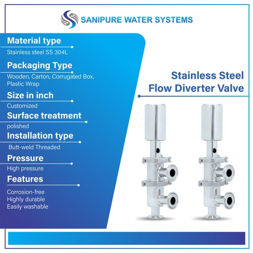 SS Flow Diverter Valve