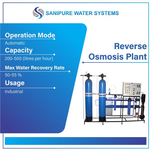 Industrial Reverse Osmosis RO Plant
