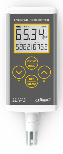 Humidity Data Logger Hygro Thermometer With Dew Point ( Elth - 2) Resolution : 0.1