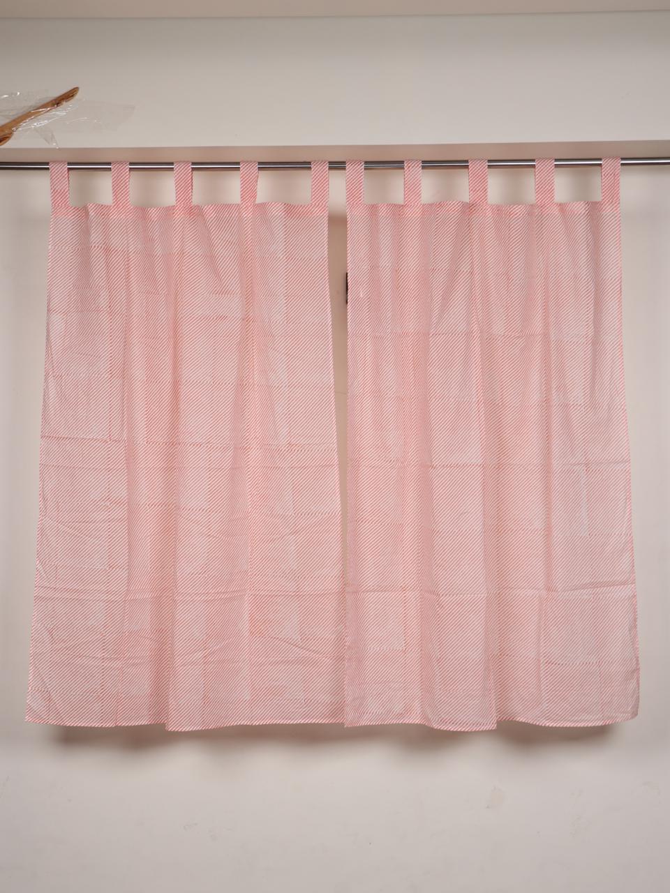Jaipuri Lining Block Print Handmade Curtain