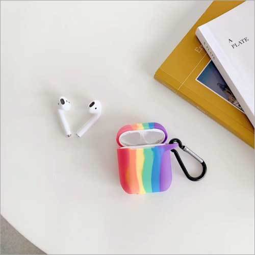 Airpods Rainbow Case Body Material: Silicone