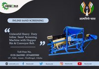 Inline Sand Screening Machine