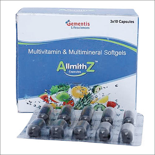 Multivitamin And Multimineral Softgels Capsules