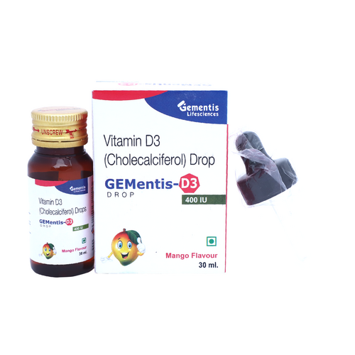 30ml Vitamin D3 Cholecalciferol 400IU Drops