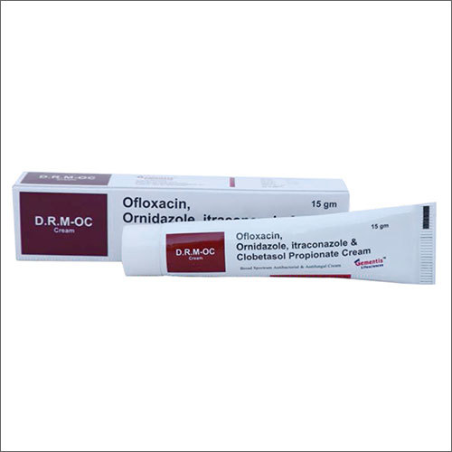 15gm Ofloxacin Ornidazole Itraconazole And Clobetasol Propionate Cream