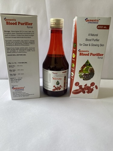 200ml A Natural Blood Purifier For Clear And Glowing Skin Syrup