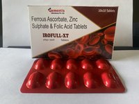 Ferrous Ascorbate Folic Acid And Zinc Sulphate Tablets