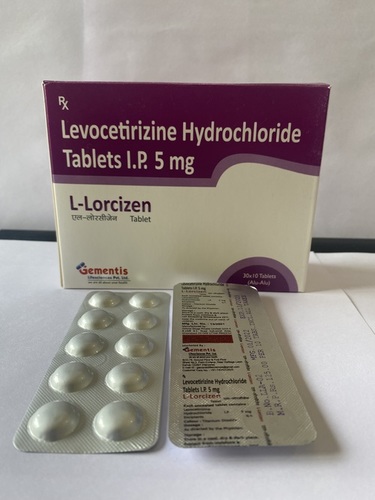 5mg Levocetirizine Hydrochloride Tablets IP