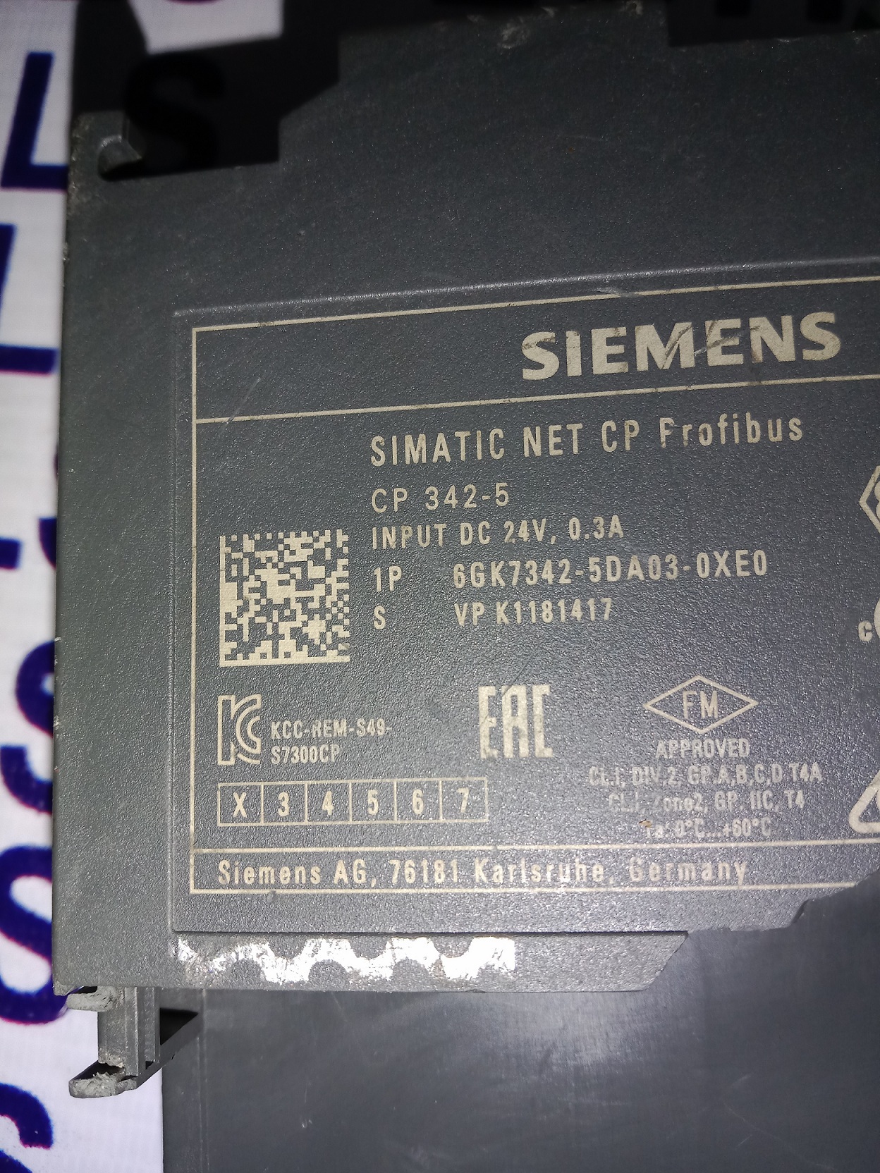 SIEMENS PLC 6GK7342-5DA03-0XE0
