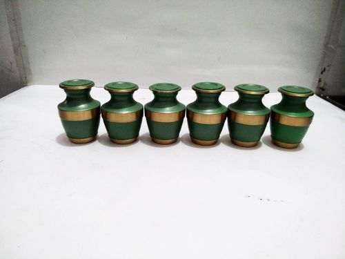 Brass New Designed Green Keepsake Cremation Urn Funeral Supplies