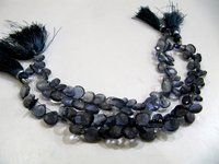 Natural Iolite Pear Shape Briolette 5x8mm Beads