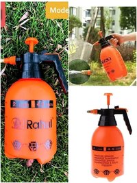 Herbicides Garden Pump Pressure Sprayer Lawn Sprinkler Water Mister Spray Bottle - 2l Abs Plastic, Orange/green Color , Adjustable Brass Nozzle, Arthritis-friendly Handle