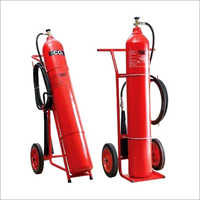 Fire Extinguisher Carbon Dioxide Trolley