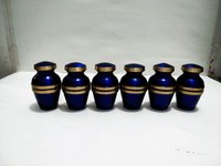 GREEN KEEPSAKE WITH GOLDEN ENGRAVED CREMATION URN FUNERAL SUPPLIES