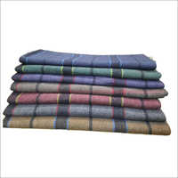 Different Colors Available Shoddy Check Blanket