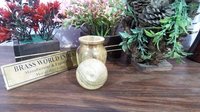 BRASS MOTHER OF PEARL KEEPSAKE CREMATION URN FUNERAL SUPPLIES