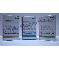 Temoside Capsules - 20, 100, 250 Mg | Alkylating Agent For Glioblastoma & Melanoma Treatment, 5 Capsule Pack, Cipla Brand