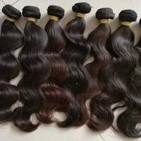 Double Machine Weft Indian Body Wave Hair