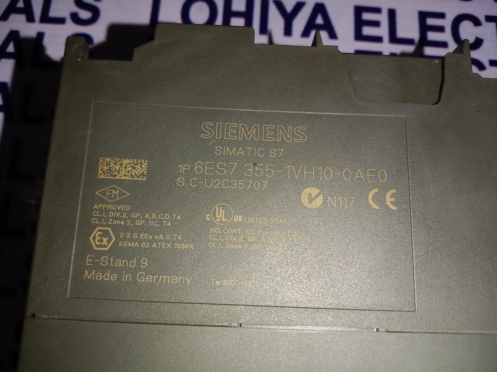 SIEMENS CONTROLLER MODULE 6ES7 355-1VH10-0AE0