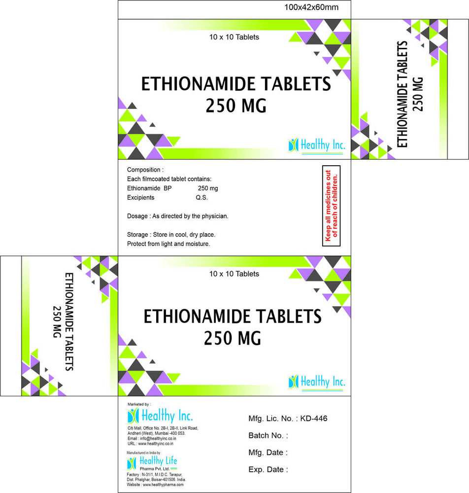 Ethionamide Tablets Generic Drugs