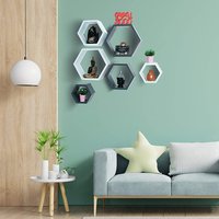 Hexagon Wall Shelves
