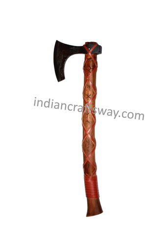 Axe With Teak Wood Handle