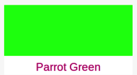 Garden Pipe Transparent Color Fluorescent