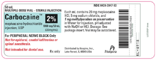 Mepivacaine Hydrochloride Injection