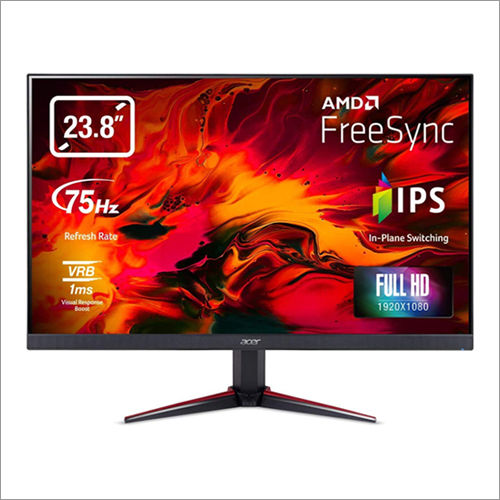 24 Inch Full HD - IPS Panel - HDMI VGA  Speaker Monitor 