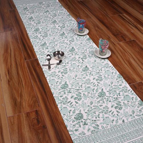 Handmade Block Printed Table Runner & Table Cloth