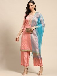 Fashionable Unstitched Material Salwar Suit