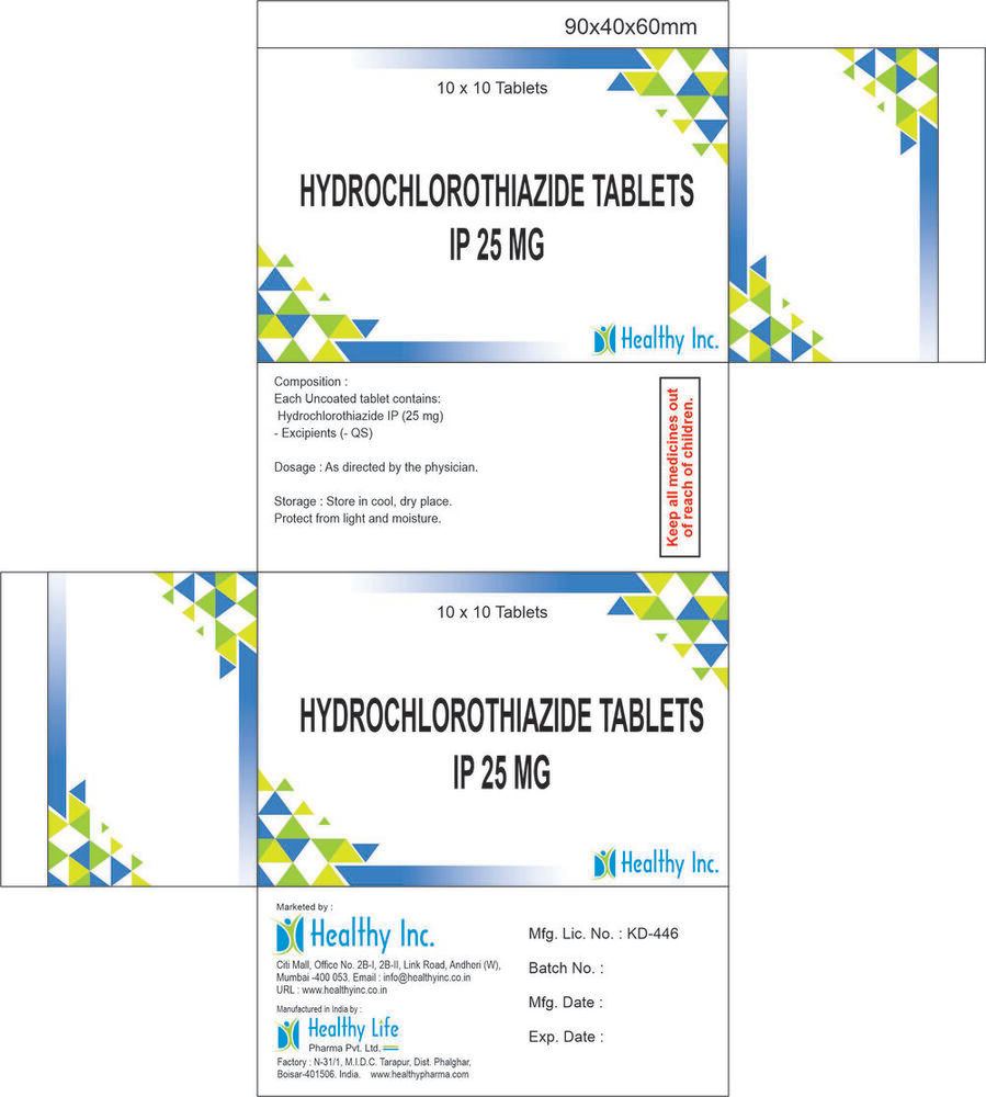 Hydrochlorothiazide Tablets