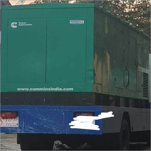 500 kVA Used Cummins Pre Owned Truck Mounted Diesel Generator Set