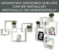 Wood wall shelf