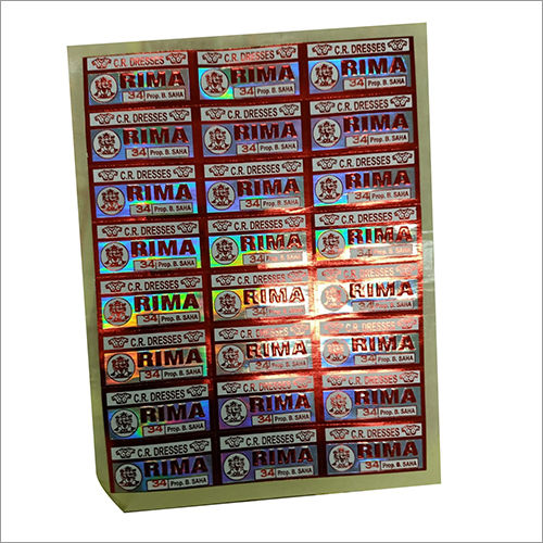 Hologram Adhesive Sticker