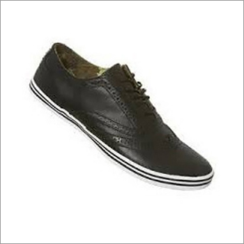 Rainy Mens Black Canvas Casual Shoes