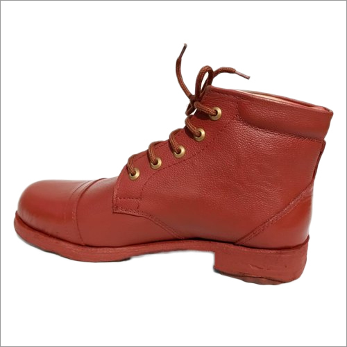 Mens Leather High Ankle Boots
