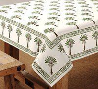 Jaipuri Handmade  Block Print Table Cloth