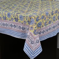 Palm Tree Printed Cotton Table Cover