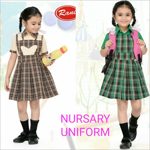 Pre-Nursery Girls School Uniform Age Group: 5-7 Years