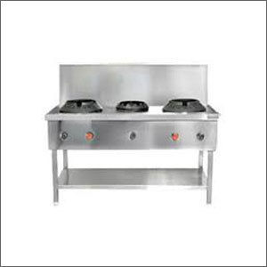 Lpg Three Burner Chinese Range