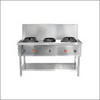 Three Burner Chinese Range