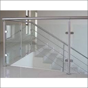 Stainless Steel Normal Railing And Glass Railing