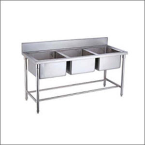 Three Sink Unit