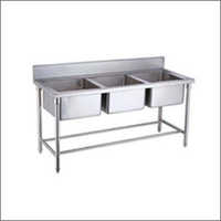 Three Sink Unit