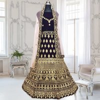 Beautiful Pattern Bridal Designer Lehenga
