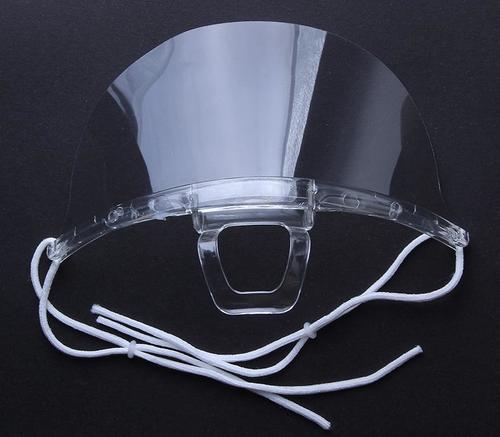 White Transparent Mask Food And Beverage Service Hotel Chef Anti Fog Plastic Smile Anti Fog Kitchen Sanitary Masks Report