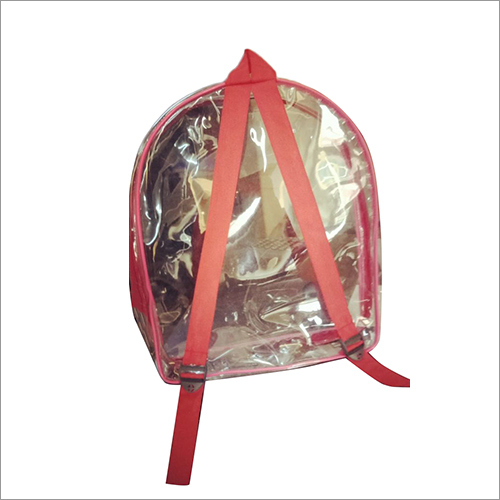 FE-36 Transparent Back Pack Bag